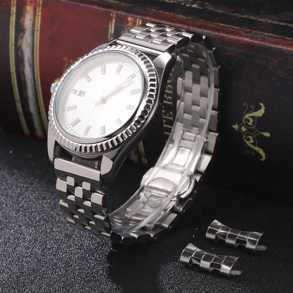 18mm 20mm 22mm High Quality Solid Stainless Steel Strap Universal Watchband Curved End Wristband for Men for Tissot for Citizen