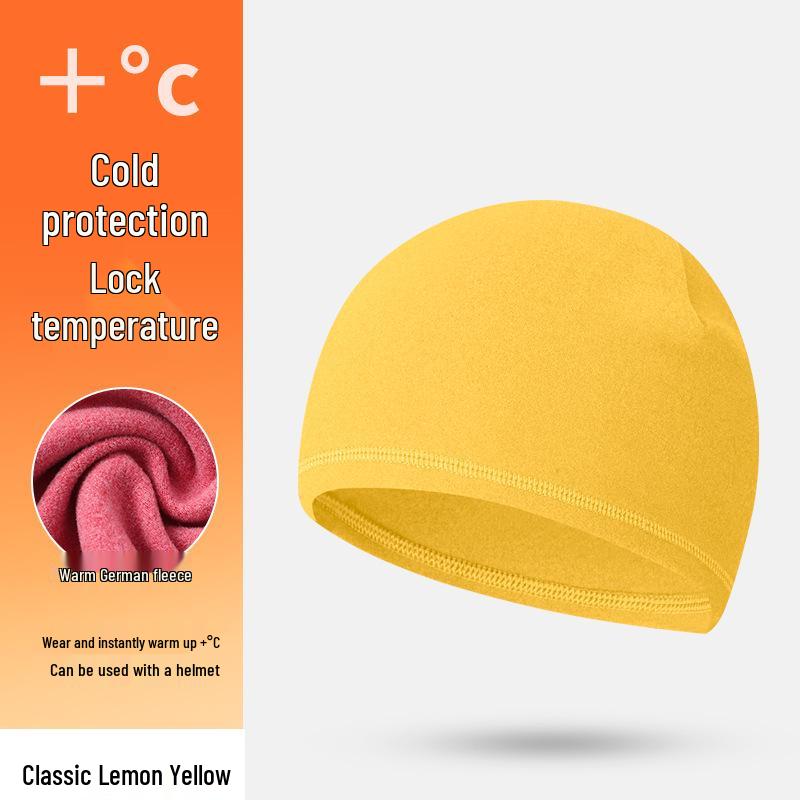 Fleece-Lined Windproof Cycling Hat with Ear Protection