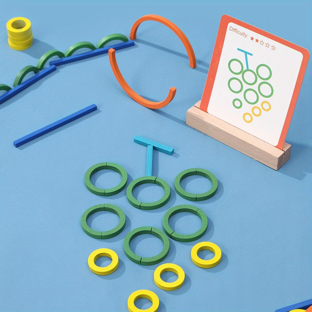 Intellectual Children's Puzzle Toys, Early Education Puzzle Wooden Panels, Christmas Gifts For Children