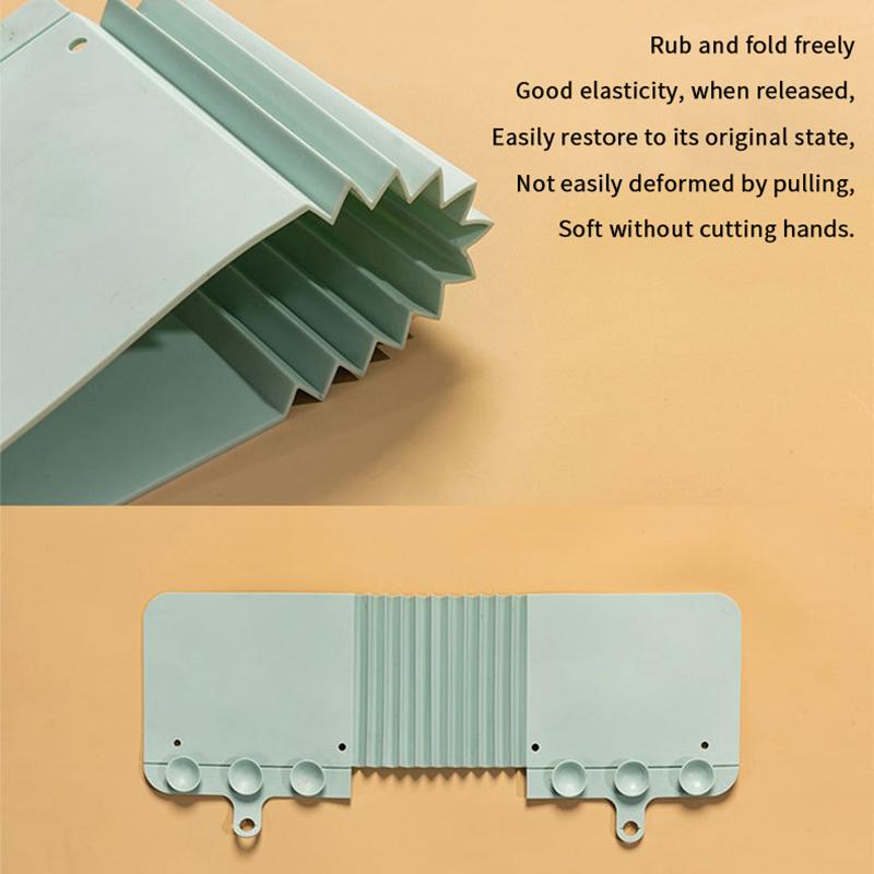 Kitchen Sink Folding Water Blocking Board Household Sink Water Blocking Board Foldable Splash Proof Waterproof Board Water Block