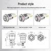 Huijun 12mm 7A High Current Metal Waterproof Push Button Switch