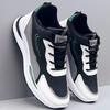 Casual Sports Shoes Low-top Mesh Men's Shoes Fashionable and Simple Sports Style Ultra-light Bottom Leather Men's Running Shoes