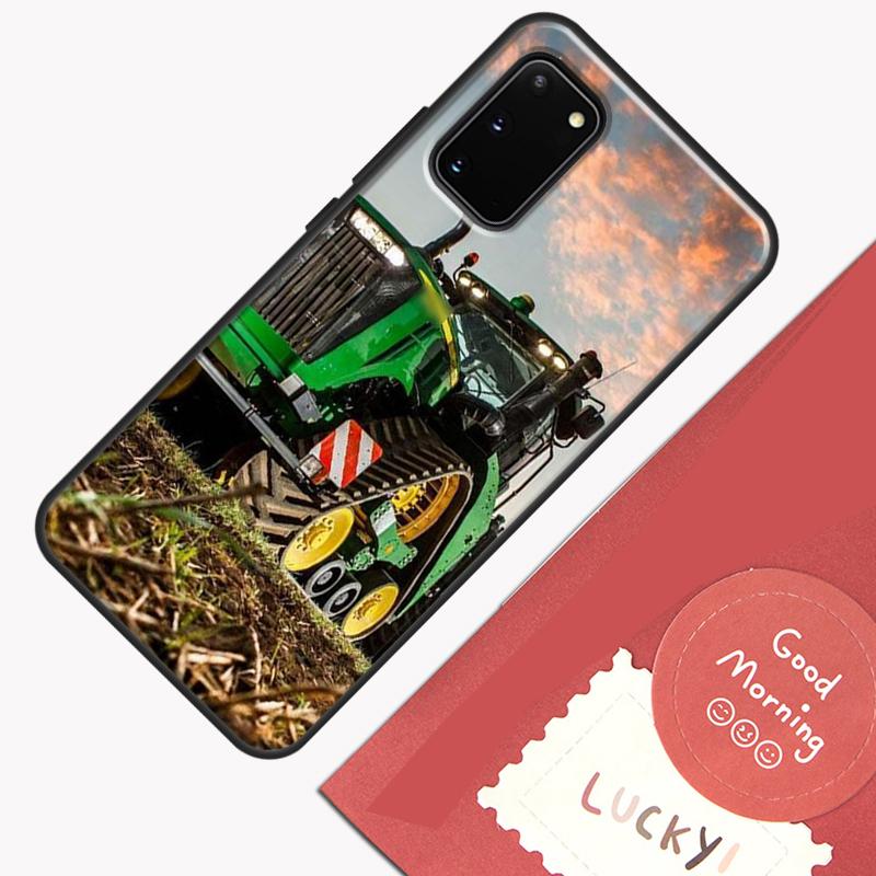 Farm Tractor Phone Case For Samsung Galaxy S25 S26 Ultra S20 S21 S22 S23 S24 Plus S9 S10 S25 FE Cover Shell