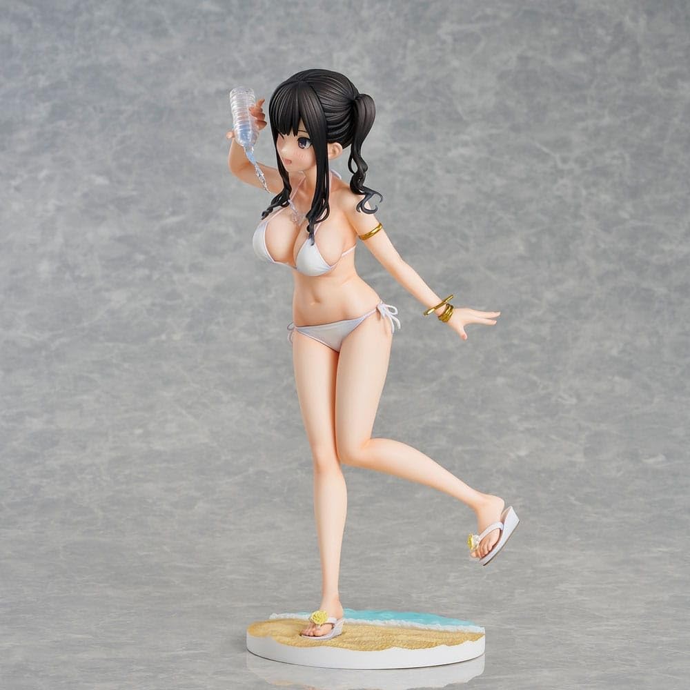 Kaedeko Illustration Miyuki Summer Clouds White Bikini PVC ABS Painted Finished Figure "Sasagi - Ver." Non-scale &