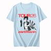 2025 Unisex Hip Hop Trička Zartmann-TOUR26 Grafický potisk Tričko Punk Léto Kulatý výstřih Tričko Vysoce kvalitní Bavlna Pohodlné Tričko Topy