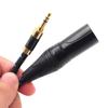 Reliable 3.5mm to XL Wire with Reinforced PVC Braiding Advanced Patches Cable Clear & Smooth Sound for Music Playbacks