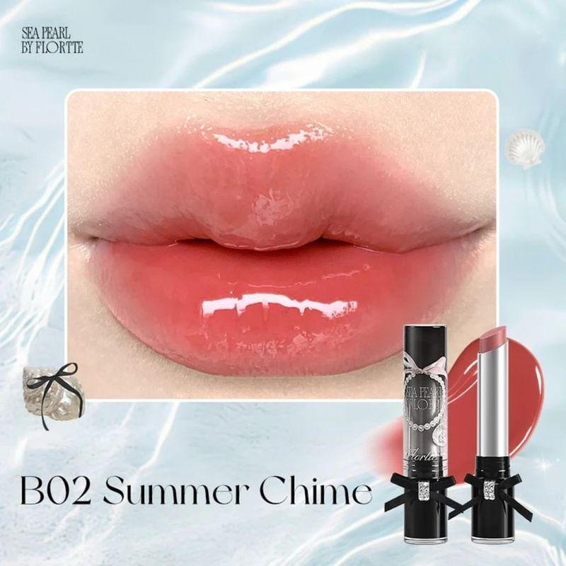 FLORTTE - Ruj Seria Perle de Mare - 8 Culori