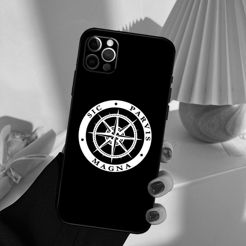 Sic Parvis Magna Uncharted Case For IPhone 18 11 12 13 14 15 16 Pro Max Cover For IPhone 18 13 12 Mini XR X XS Max Plus