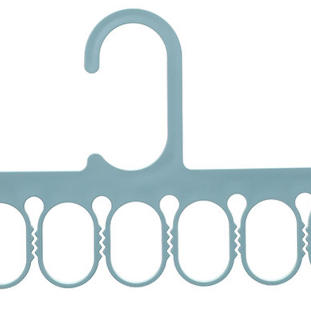 9 Otwory Wieszak na ubrania Szafa Organizer Garderoba Wielofunkcyjny wieszak na szaliki Skarpetki Spodnie