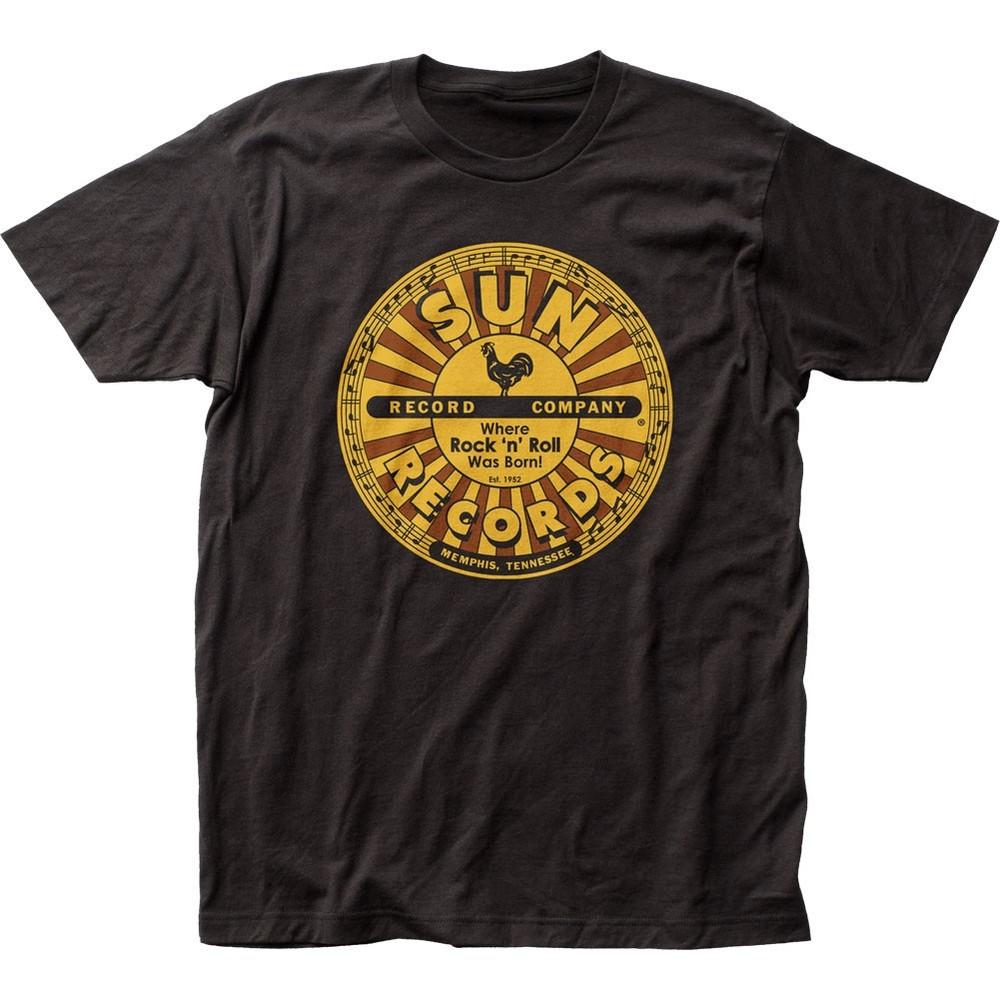 

Sun Records Full Circle Mens T Shirt Music Classic Concert Rock Band Tee Black Unisex T-Shirt 5XL різнокольоровий