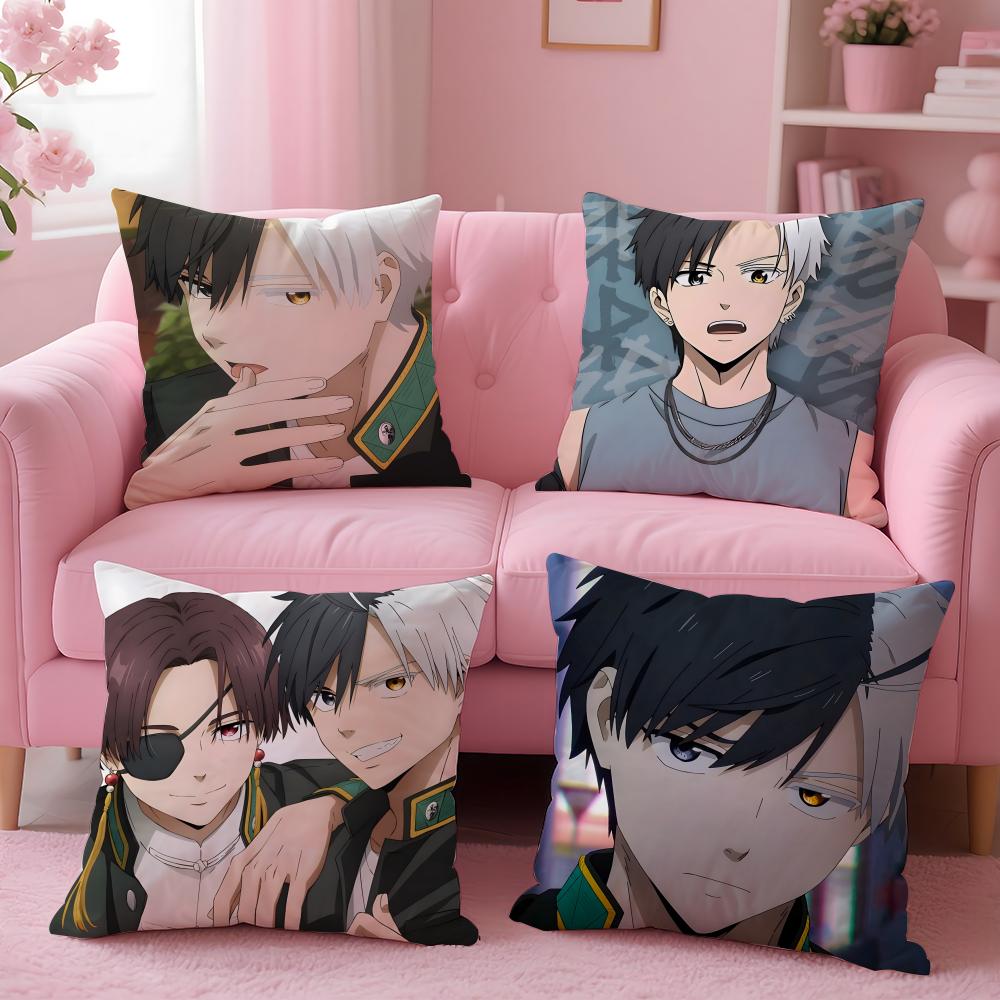 anime WIND BREAKER Cushion Cover Comfortable Reversible Pillow Cover Ideal for Car Sofa Bedroom & Beyond