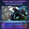 VESA Certified 16K Displayport Cable 2.1 DP 2.1 Cable 16K@60Hz, 8K@120Hz Support 80Gbps HDR, HDCP DSC 1.2a  For G-Sync Gaming Monitor 4090 7900xtx