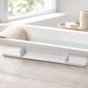 Garde-éclaboussures de baignoire Plateau Facile à Nettoyer Support de jouets de bain Rebord Offert