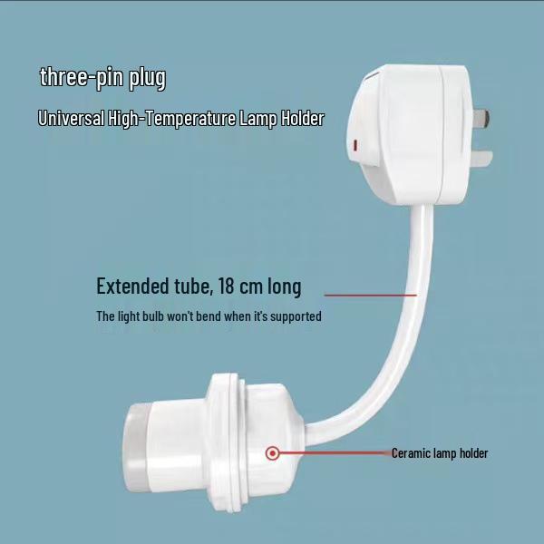 275W Wandmontierter Stanzfreier Badheizer: Hochtemperaturresistente Warme Keramik-Heizlampe