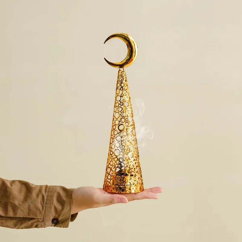 Metal Christmas Tree Candlestick Christmas Candle Cup European Wedding Decoration Tea Wax Small Round Cup Candle Holder Gift