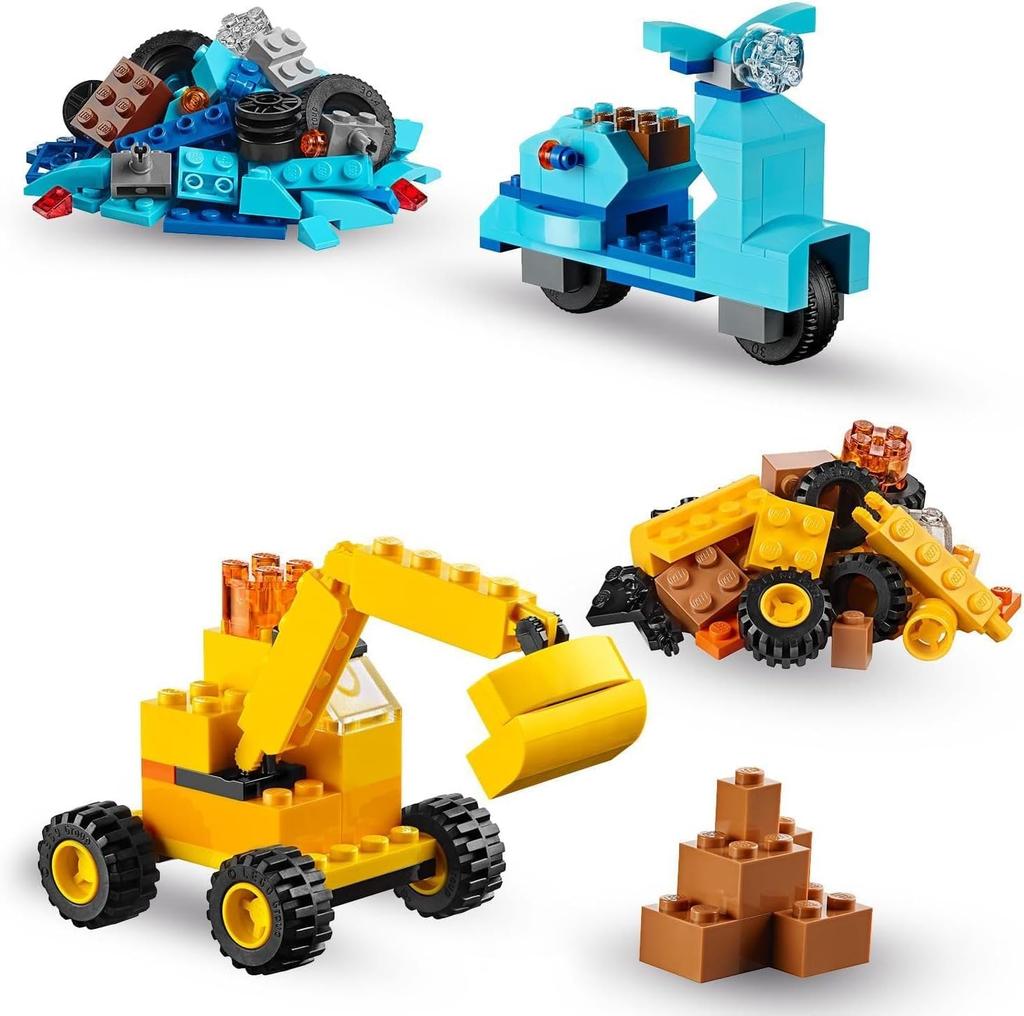 Yellow Idea Box Special Toy, Birthday Gift, Building Blocks, Educational Toy for Boys and Girls, Ages 4, 5, 6, and 7, Pretend Play, City Building,
