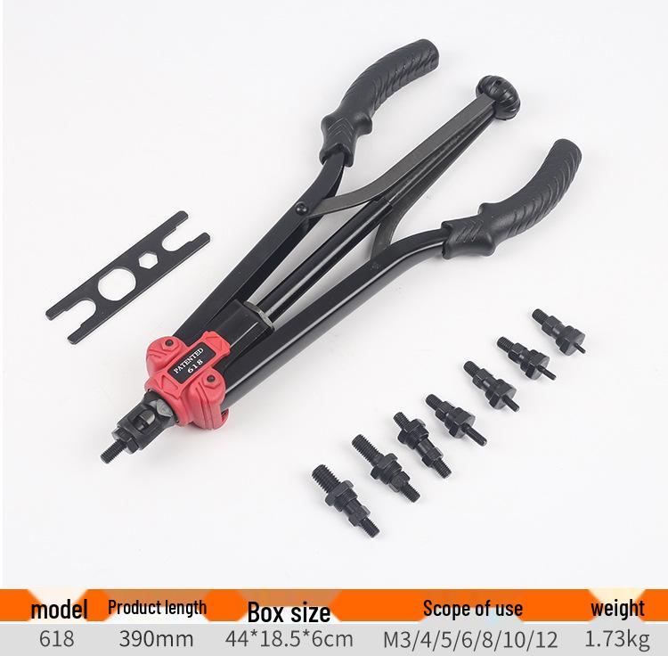 BT-606 Double Handle Rivet Nut Gun M3-M8 Tool