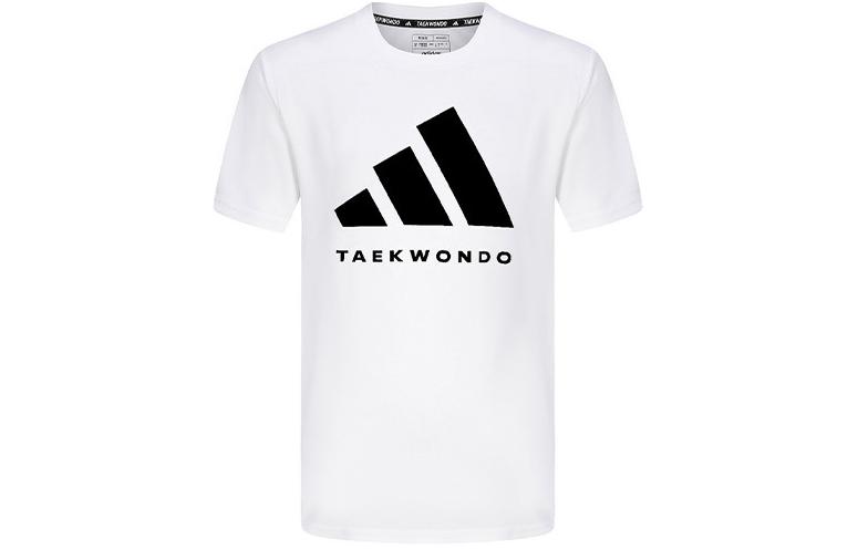 Adidas Taekwondo T Shirt Unisex White Black adiCLTS24TKP-WB 2XL