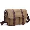 Men Business Messenger Bags For Men Shoulder Bag Vintage Canvas Crossbody Pack Retro Casual Office Travel Bag