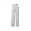 Women's Wide-Leg Cotton-Linen Floor-Length High-Waisted Plus Size Casual Pants
