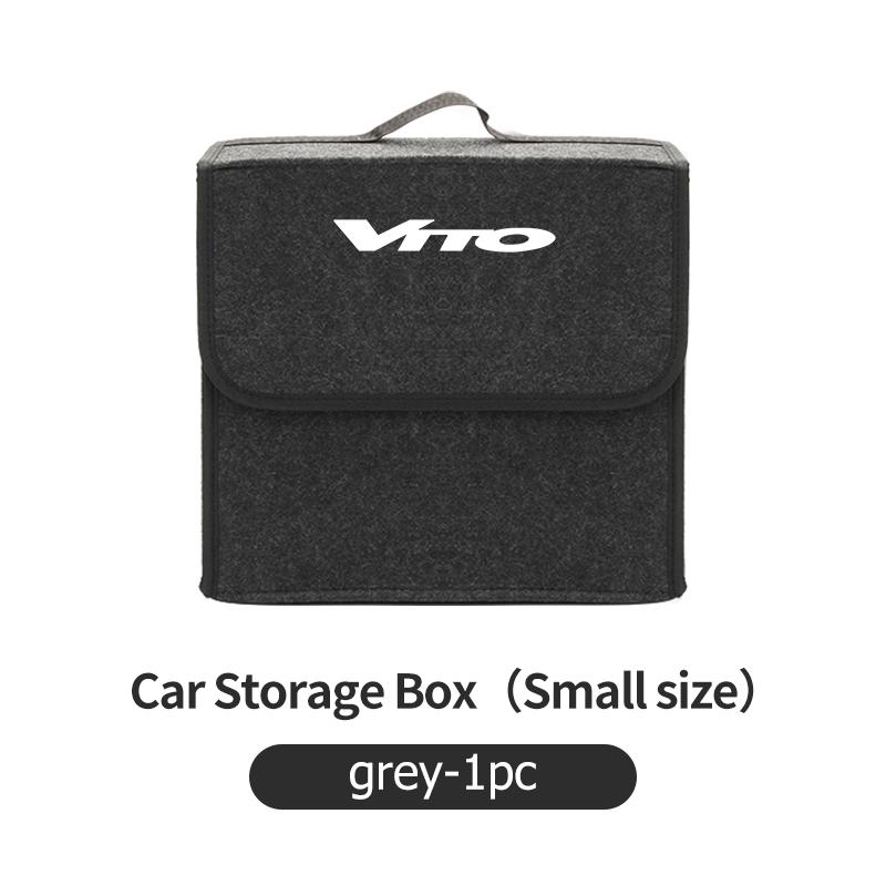 Car Trunk Storage Box Foldable Stowing Tidying Container Bag For Mercedes Benz AMG A C E S G Class W201 W210 W108 W204 W205 W203