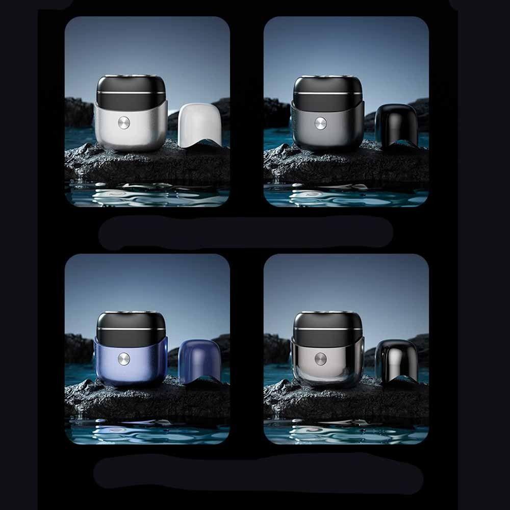 Magnetic Head Portable Rotating Razor Rotating Design Beard Razor Shaving Machine Household Use