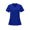 Women's Quick-Dry Surgical Scrub Suit - Elastic Short-Sleeve Workwear for Medical Staff
