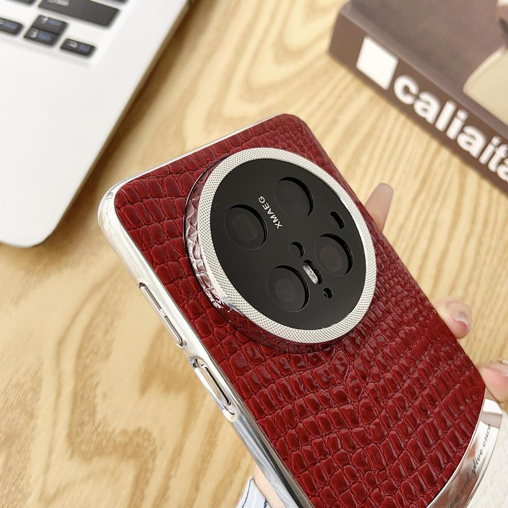 Huawei P80 Pro High-End Crocodile Pattern Protective Case: Luxury, Anti-Drop, Compatible with Mate70 & Honor Magic7