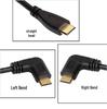 Mini 90° HDMI to HDMI HD Spring Cable for DSLR Cameras to TV