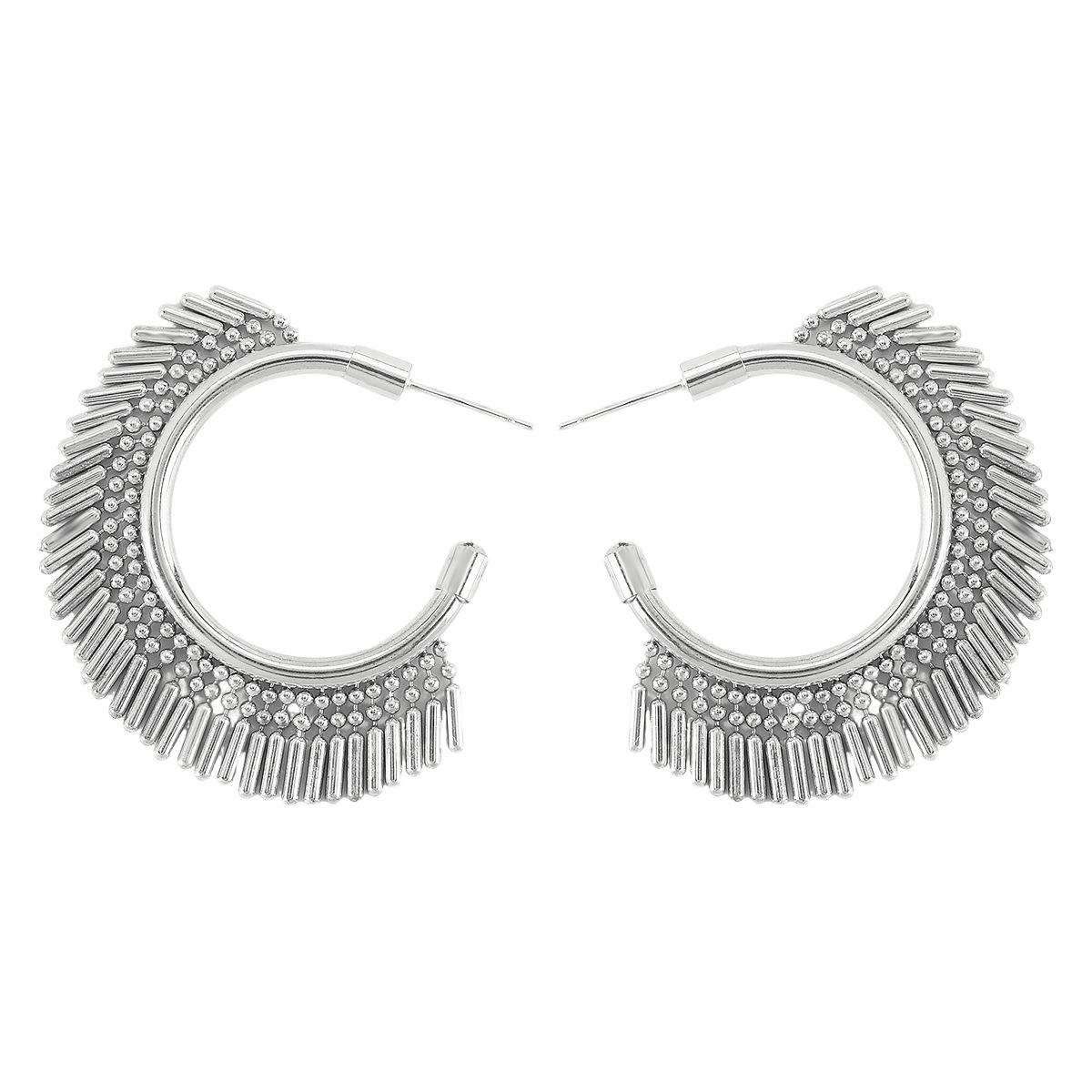 

Модні сережки-краплі для жіночих прикрас срібний