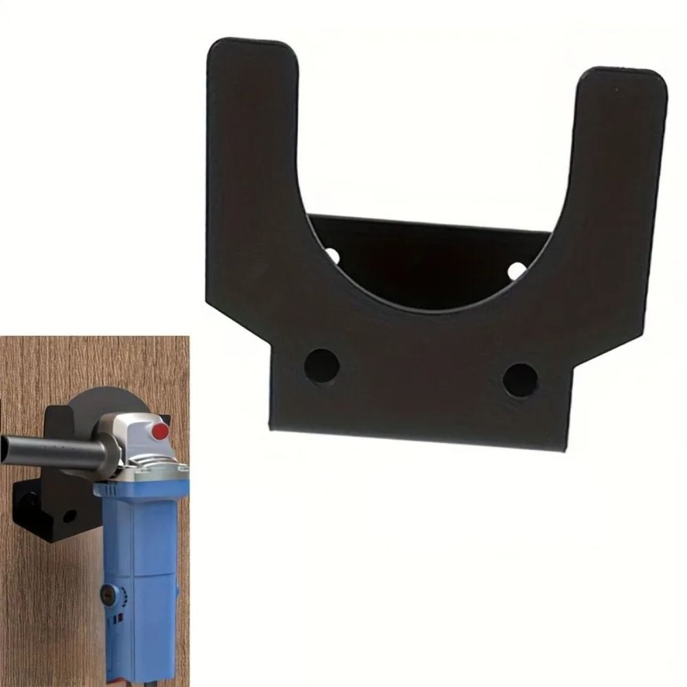 Easy Install Rust-Resistant Angle Grinder Holder Heavy-Duty Steel Power Tools Mount Universal Tools Mounting Bracket Workbench