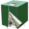 Copertura per secchio IBC Ton, copertura per serbatoio d'acqua isolata in tessuto Oxford 210d, protezione solare esterna, antipolvere e impermeabile, copertura protettiva per secchio da 1000 litri