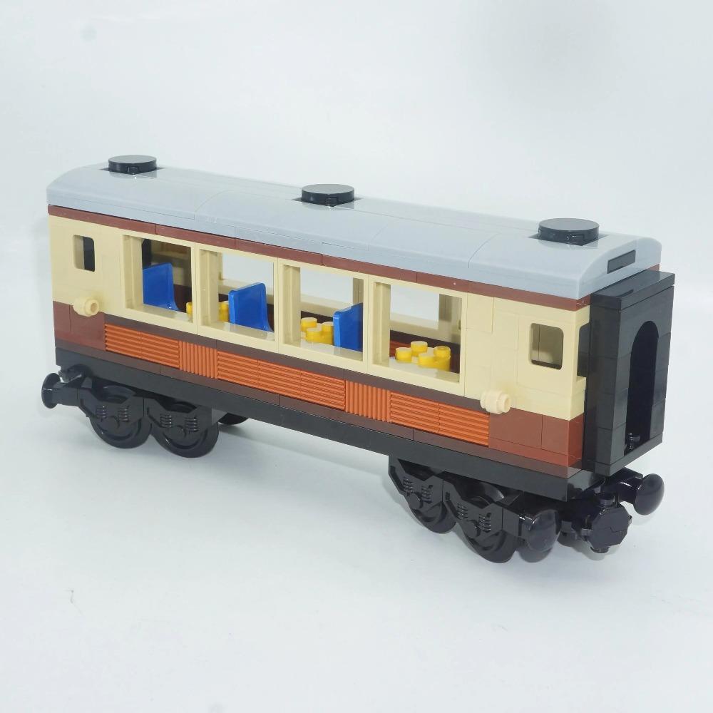 Městský vlak Technické stavebnice 6x24 Základna Osobní nákladní vlak Magnetické spojovací kolo Vagon Kreativní hračky pro děti