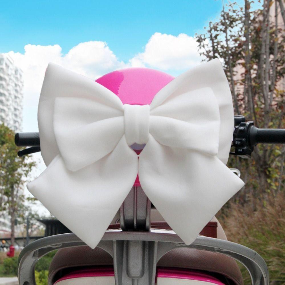 Cute Helmet Butterfly Knot Universal Electric Bicycle Bowknot  Helmet Decor