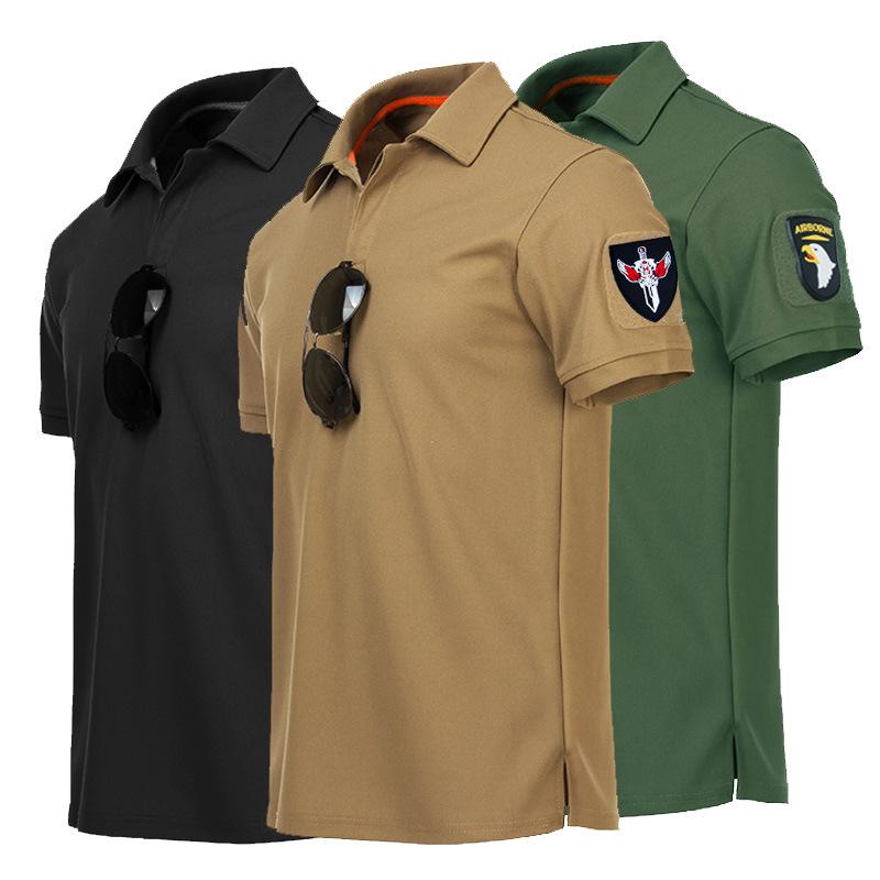 Poloshirt-Overall, merzerisierte Baumwolle, einfarbiges Revers, kurzärmeliges Corporate Group Wear-Kultur-T-Shirt für Herren