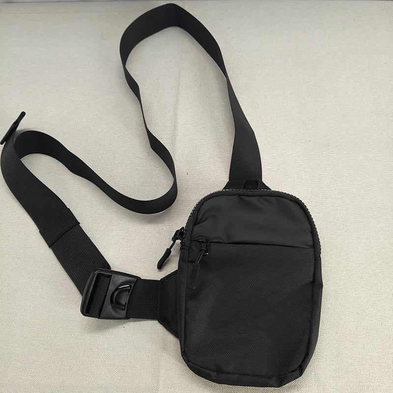 Men s Compact Sports Chest and Waist Bag - Multifunctional Crossbody Bag