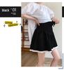 Women's Maternity Ballet Style Summer Shorts - Casual, Loose, Slimming Air Cotton Outerwear
