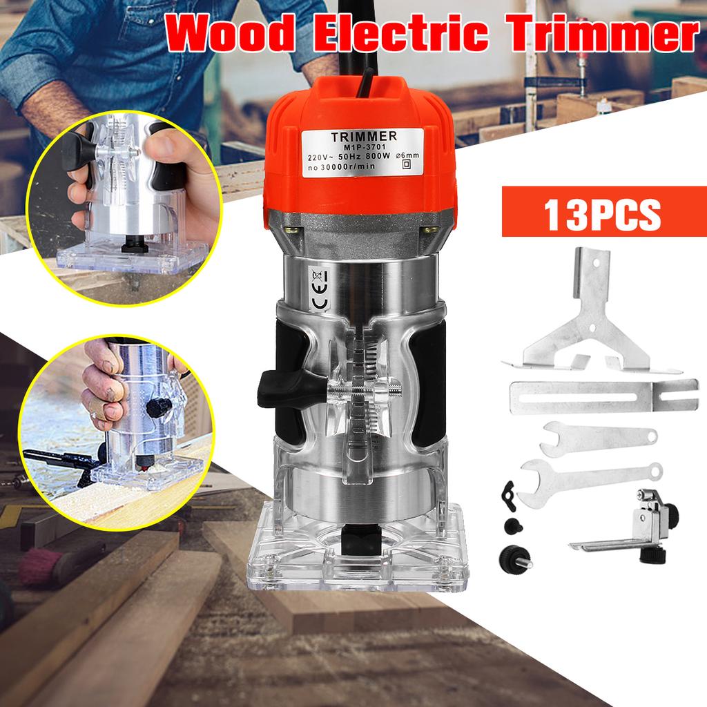 800w 30000prm 1 4 Electric Wood Trimmer Laminator Router Joiners Tool Set 220v Buy At A Low Prices On Joom E Commerce Platform