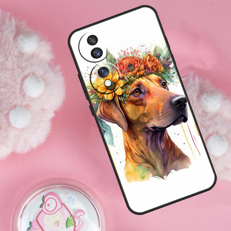 Rhodesian Ridgeback Dog Case For Honor Magic 7 5 6 Lite Pro Honor 200 Pro 50 70 90 X9b X9a X8b X8a X8 X9 X9c Cover