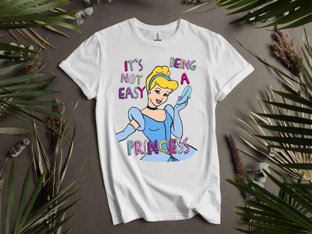 

Disney Funny Cinderella Not Easy Tshirt T shirt Men Women Unisex Tshirt K204 Unisex T-Shirt XXL