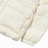 New MLB New York Yankees Down Jackets Women's Ivory White 3FDJW0216-50IVS