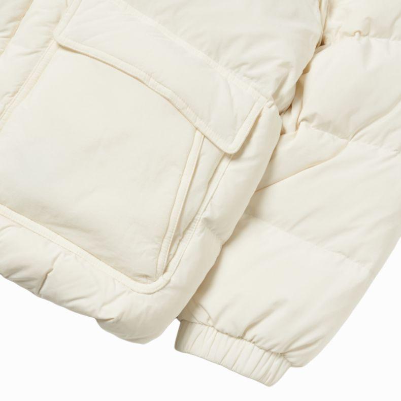New MLB New York Yankees Down Jackets Women's Ivory White 3FDJW0216-50IVS