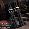 Big Size Long Silicone Wristbands for Seiko Extended Length Bracelet for Rolex 14+9cm Watch Straps 20mm 22mm Sport Watchbands