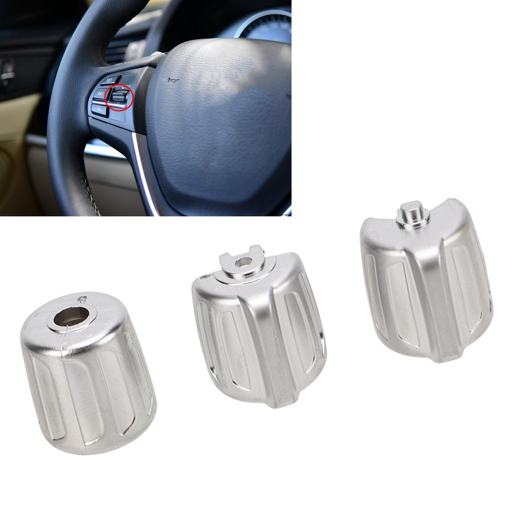 3pcs Steering Wheel Control Button Multifunction ABS 61319273656 Replacement for F10 F11 F18 F20 F21 F26