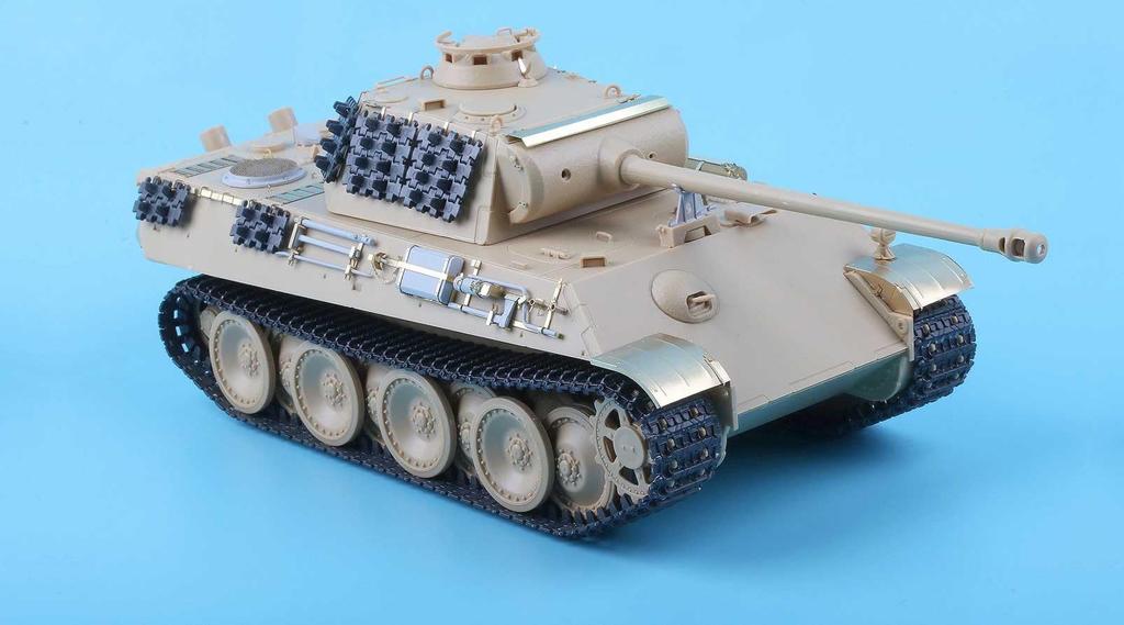 Tetra Model 1/35 ME Series German Panther G Tank (AC) Plastic Model Parts ME3561