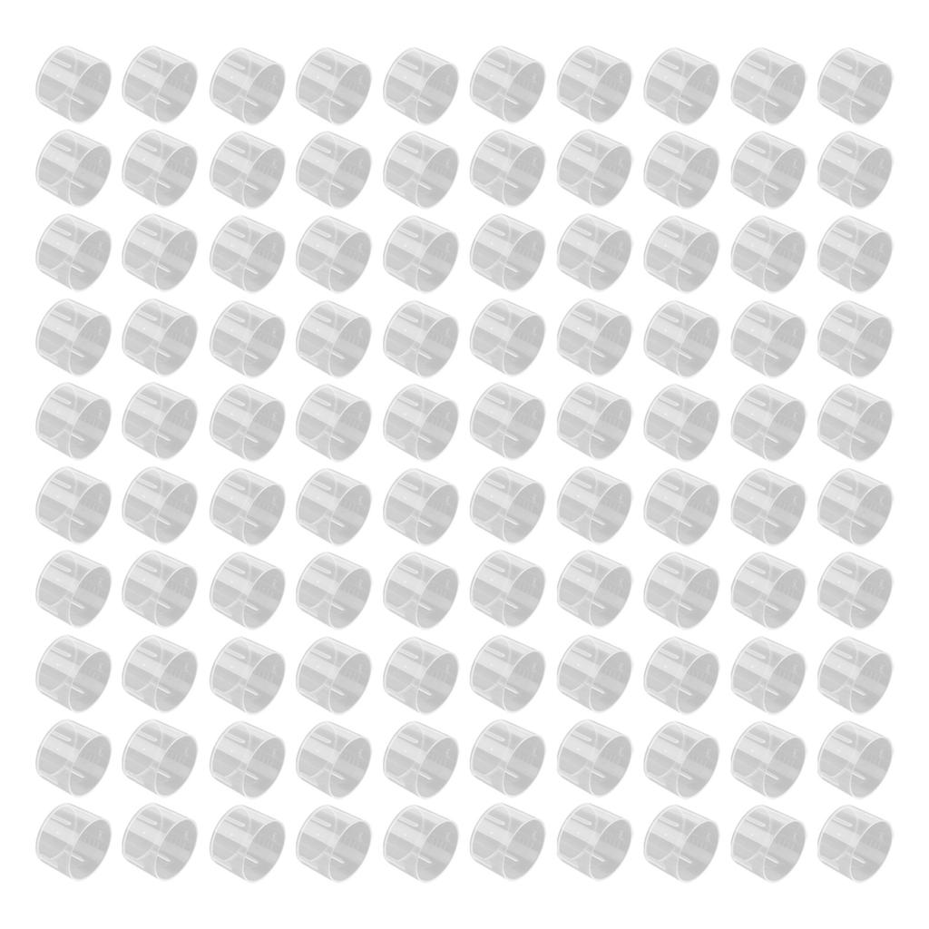 100 ks plastových odměrek 5ml pro umělecké a řemeslné projekty, nové