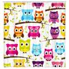 Rideau de douche Hibou Lunaire Forêt Enchantée Oiseau Fleur Papillon Fantaisie Fée Arbre Lanternes Ciel Nocturne Décoration Salle de Bain Ensembles