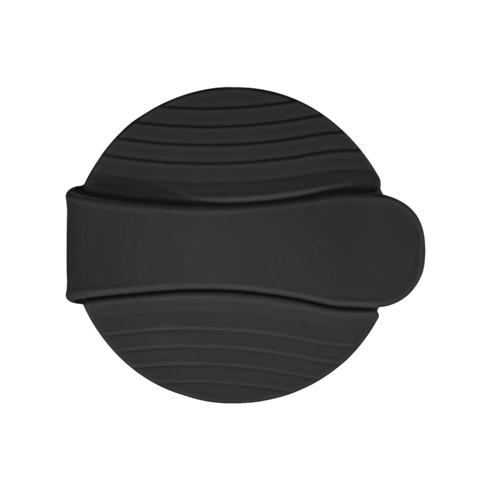 

Крышка-шейкер для заправки | Пищевой силикон | Плотно прилегающая и закрывающаяся крышка | One Size чёрный