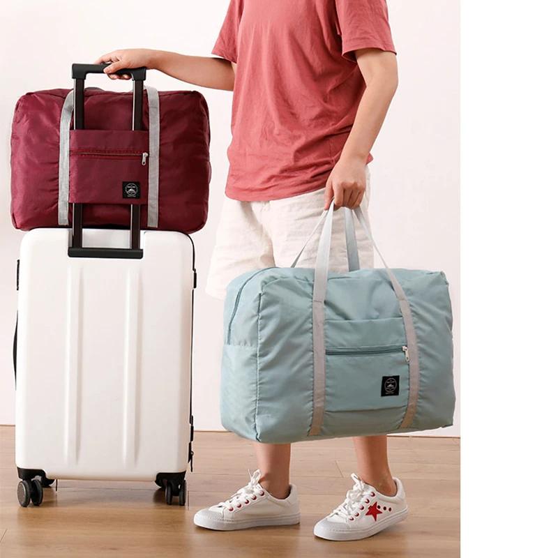 Travel Airplane Bag Folding Bag, One Shoulder Portable, Multi-Functional Handheld, Large Capacity Luggage Bag