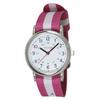 Klefer Women's Analog Waterproof Watch with Fabric or Nylon Strap, Pink, TE-AM042-PKS